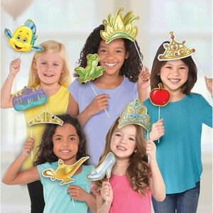Disney Princess Photo Props | Assorted Designs | 13 Pcs
